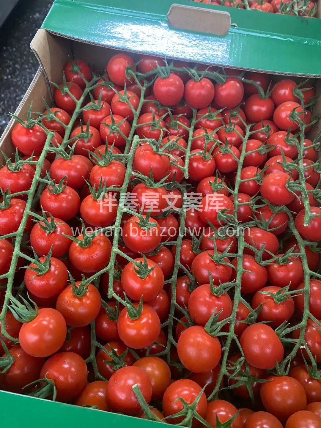 🍃自然生长自然熟透的樱桃串番茄🍅， ✨每 配图3