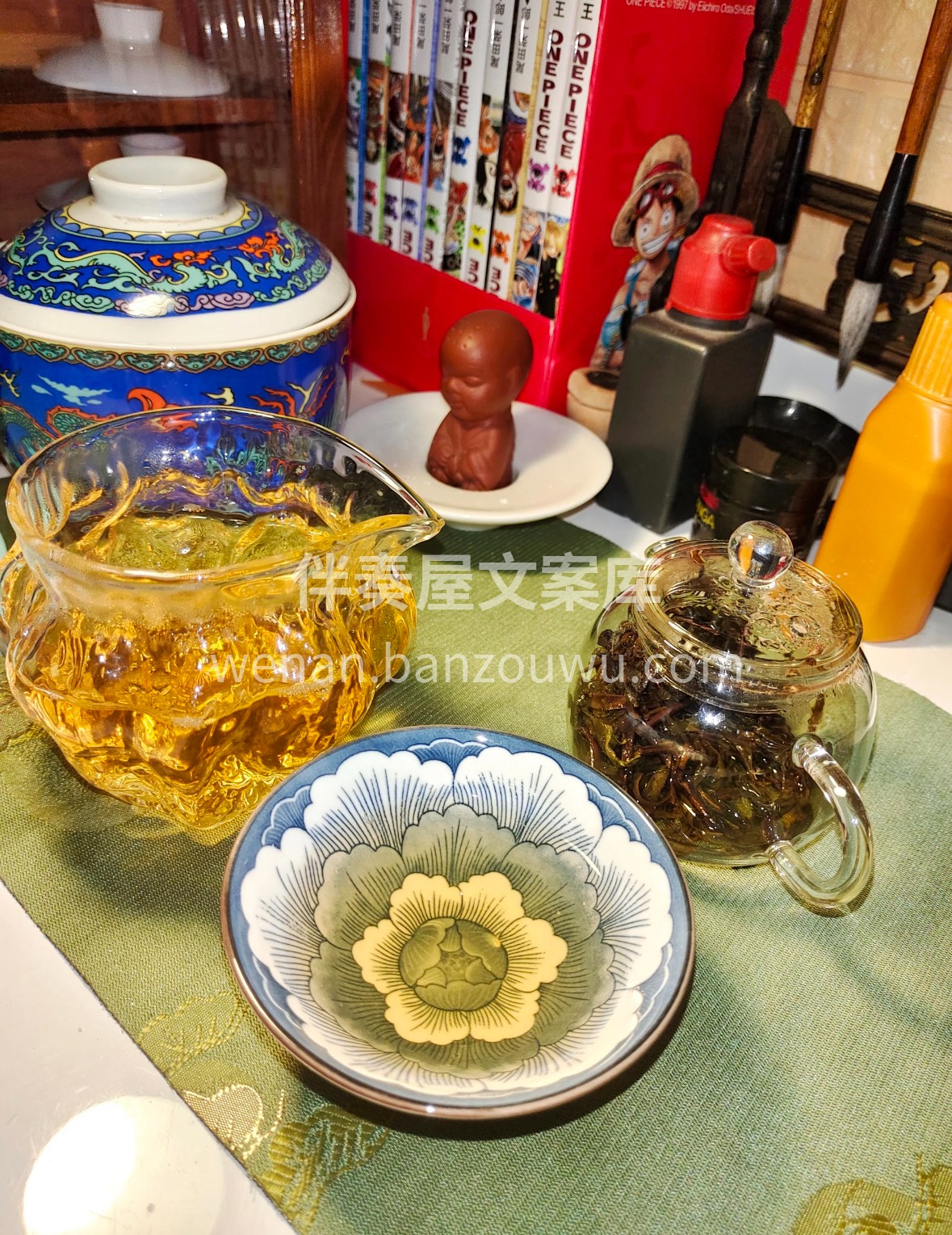黄大茶·焦香藏韵 古法闷黄出醇润，炭火烘 配图3