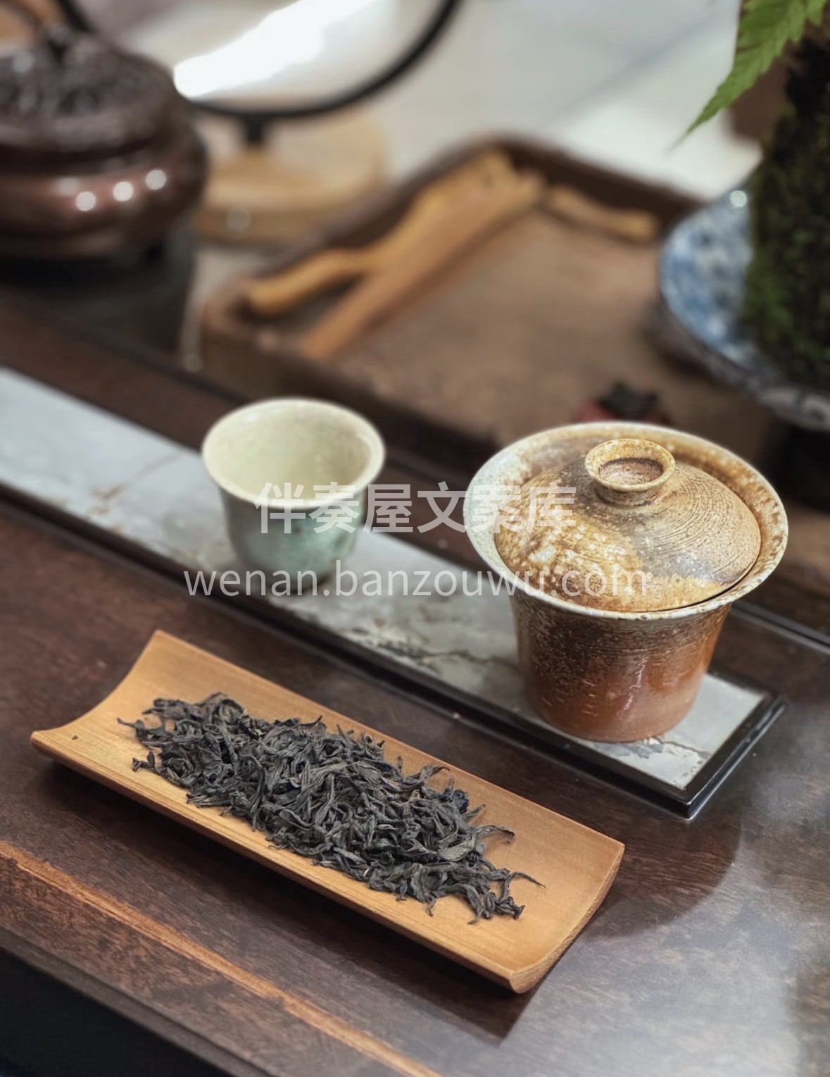 一盏海马宫茶，藏着黔地山韵。🎁 🍵金黄茶 配图1