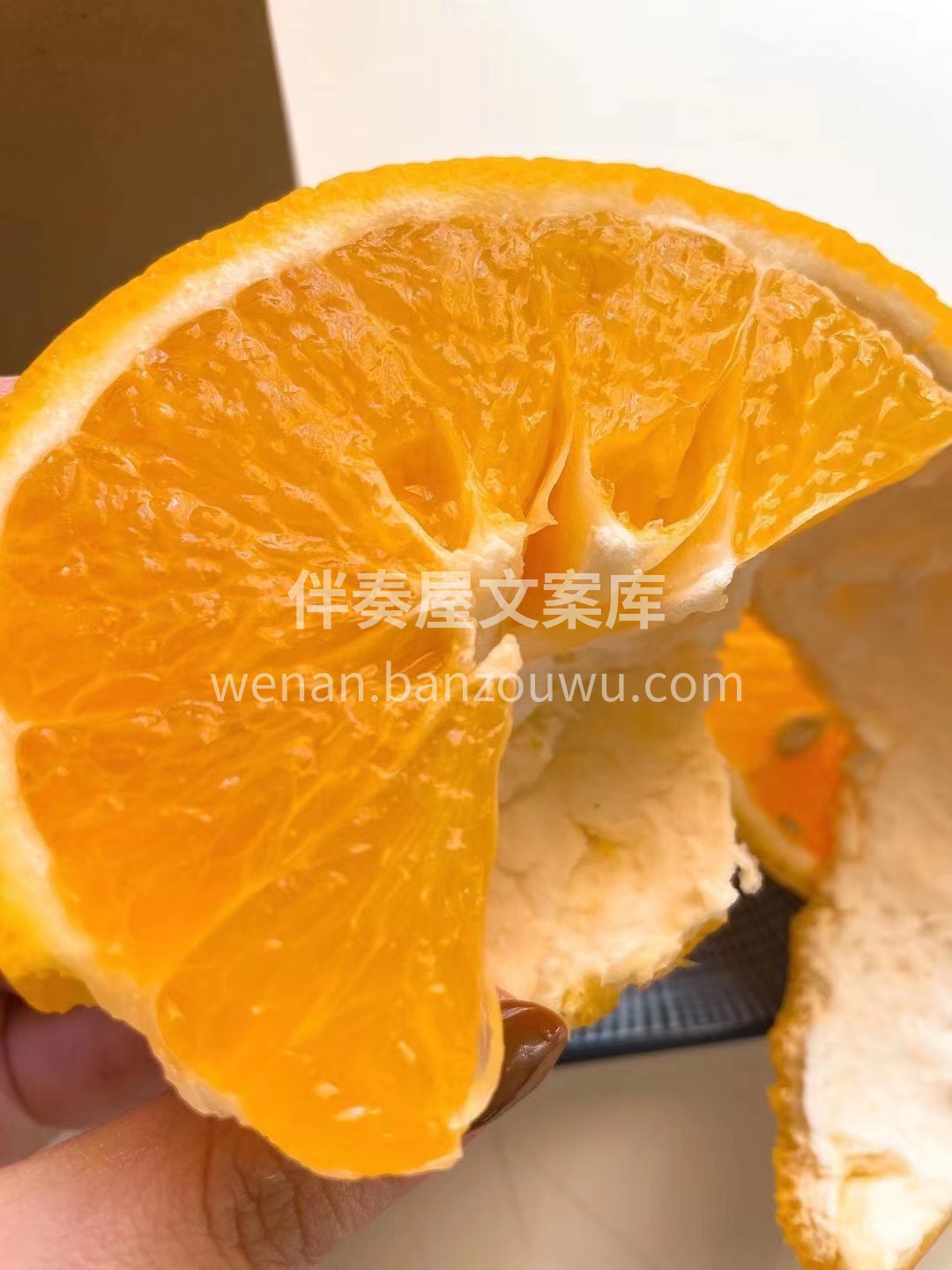 🍊这个甜心柚，清甜爽口多汁 别看外表长的 配图1