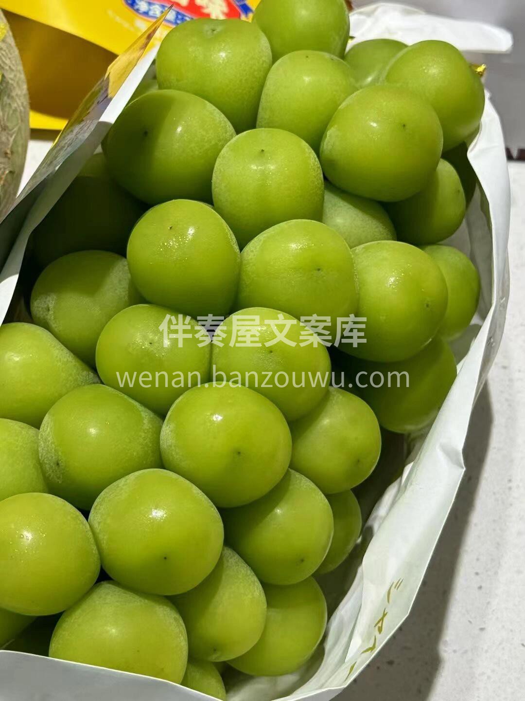 又脆又甜🔥特级阳光玫瑰｜ |自带一股淡淡 配图1