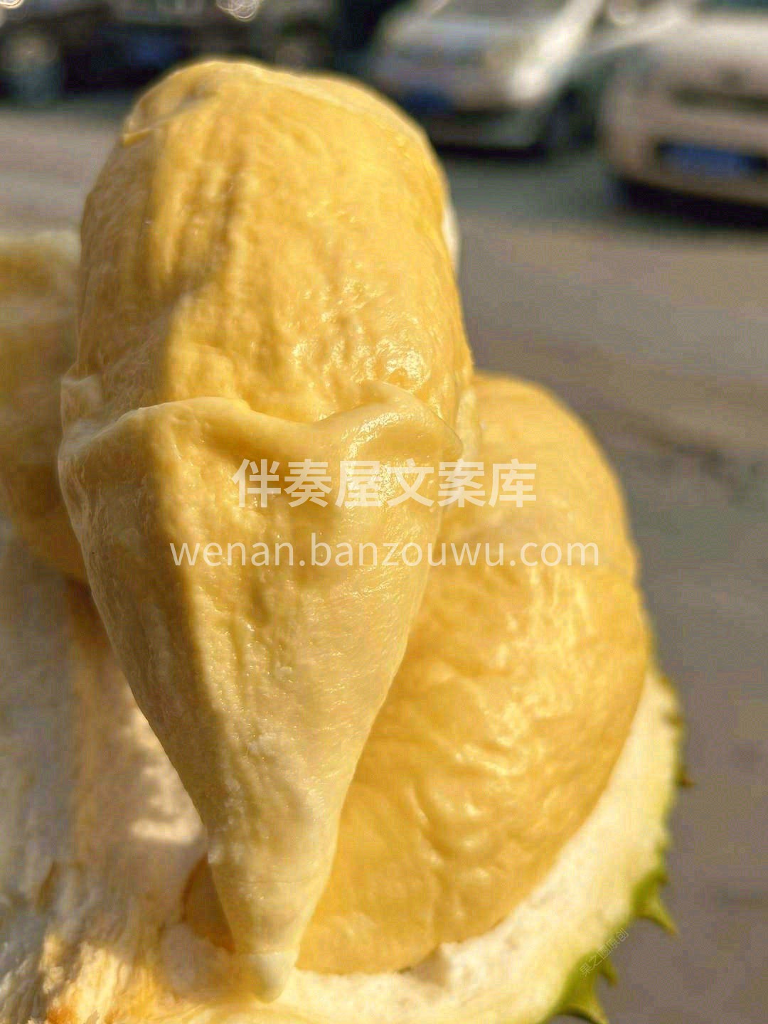 越南干尧榴莲，榴莲中的“黑马”🐎 果肉的 配图3
