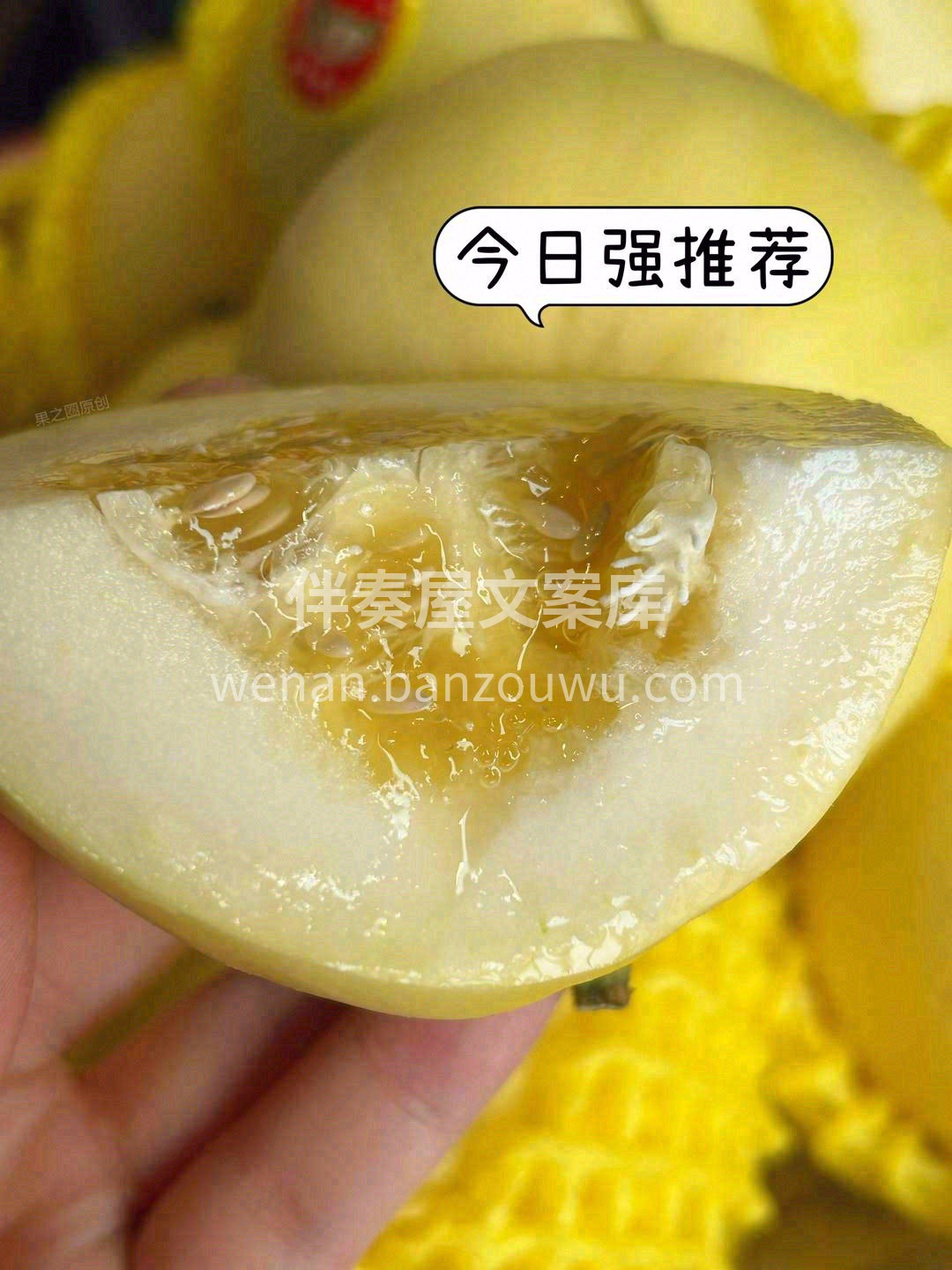 春天心情烦躁，来个白糖罐小甜瓜吧😍 香甜 配图1