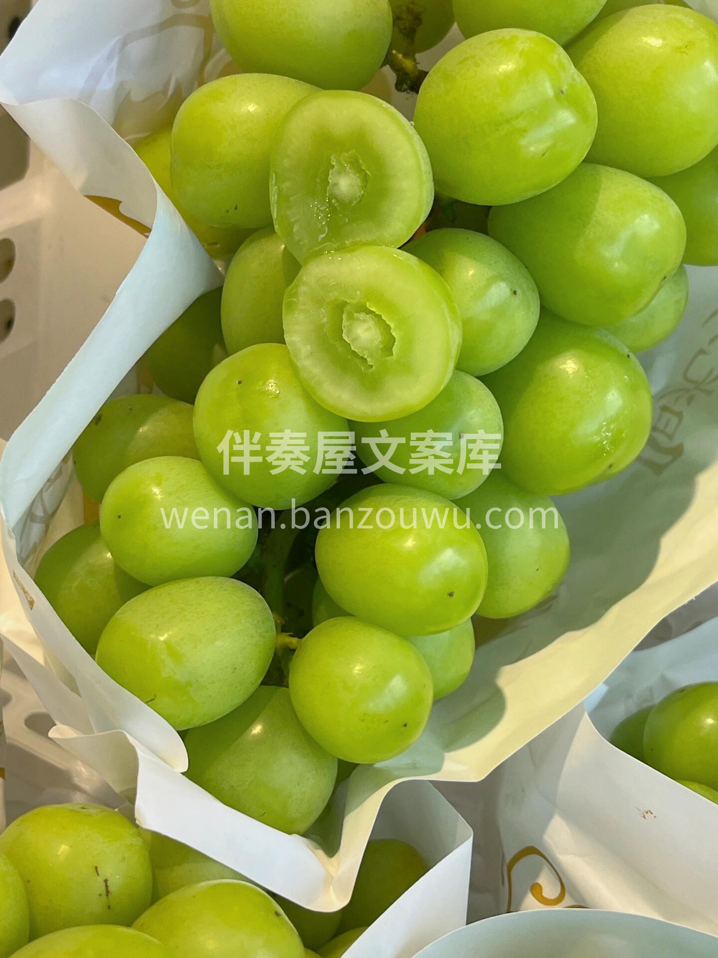 纵使炎炎夏日， 也会有脆甜多汁的晴王💚  配图2