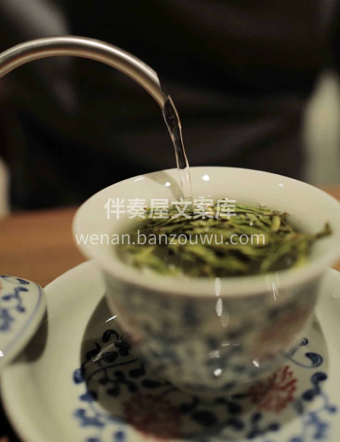 ❄️冷冬围炉煮茶，当明前龙井遇热水舒展， 配图2