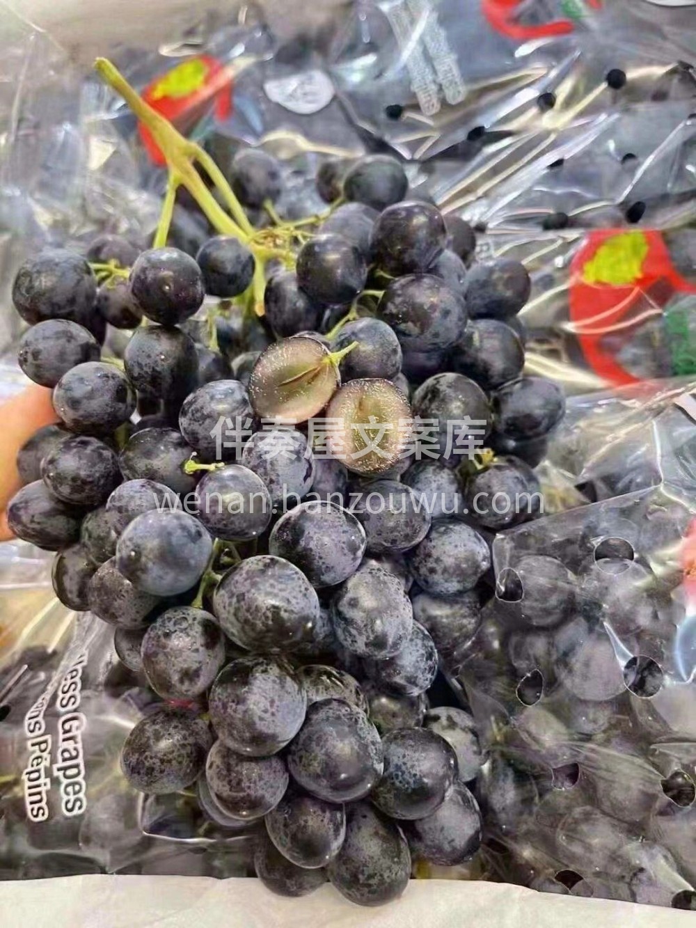 🍇小小的葡萄，大大的营养👍 好葡萄，多汁 配图3