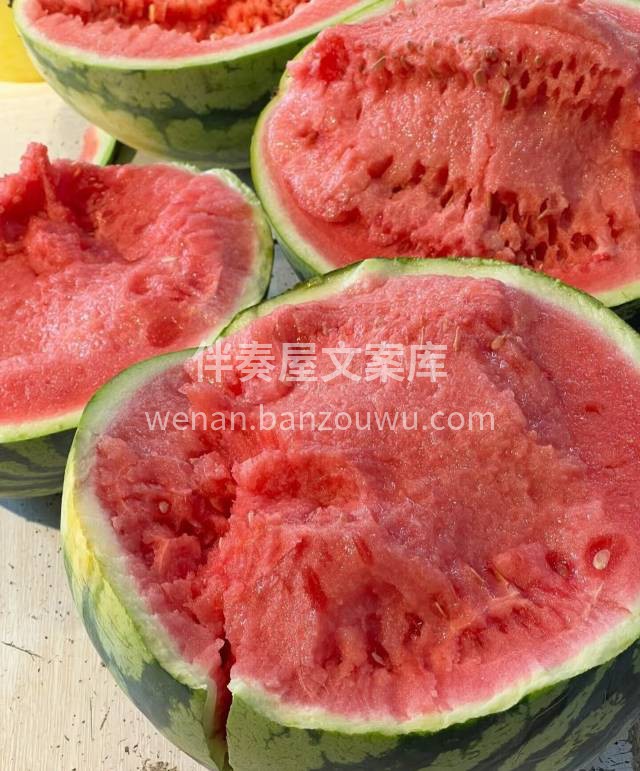 有阳光🔆的天气～ 必然就有好吃的麒麟西瓜 配图3