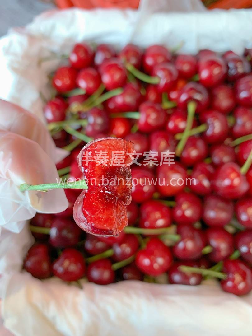 🍒美早樱桃富含丰富的维生素C，它的铁元素 配图1