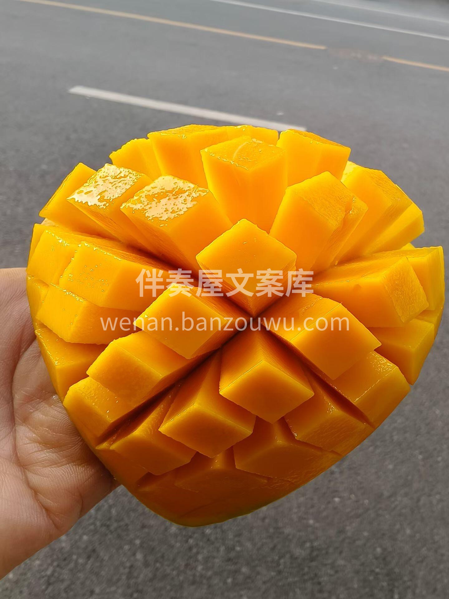 🥭越南大青芒到货🔥 表皮青色是它的专属名 配图2