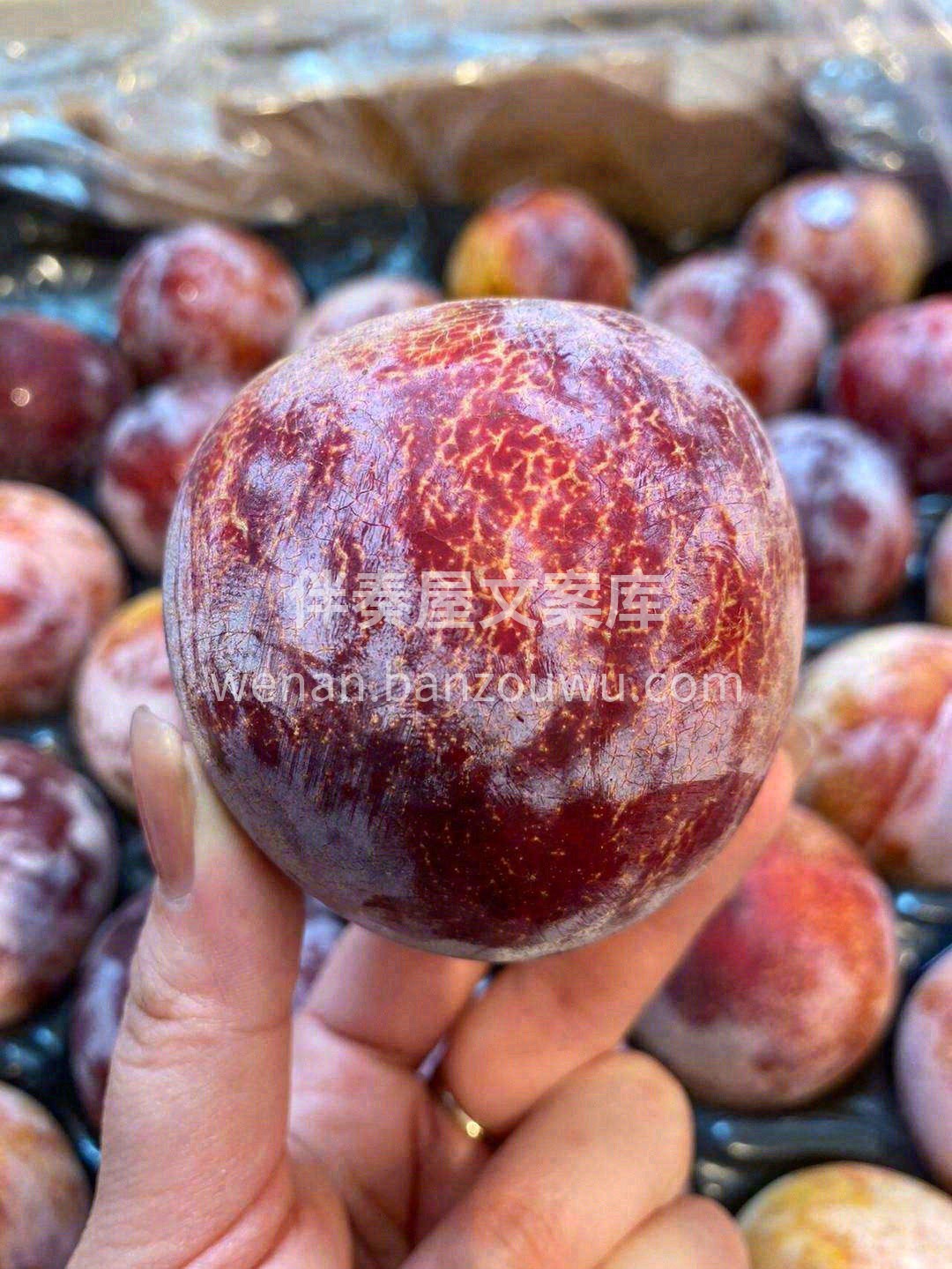 💗玫红色的果肉像一颗颗泛着光的玛瑙 再加 配图1