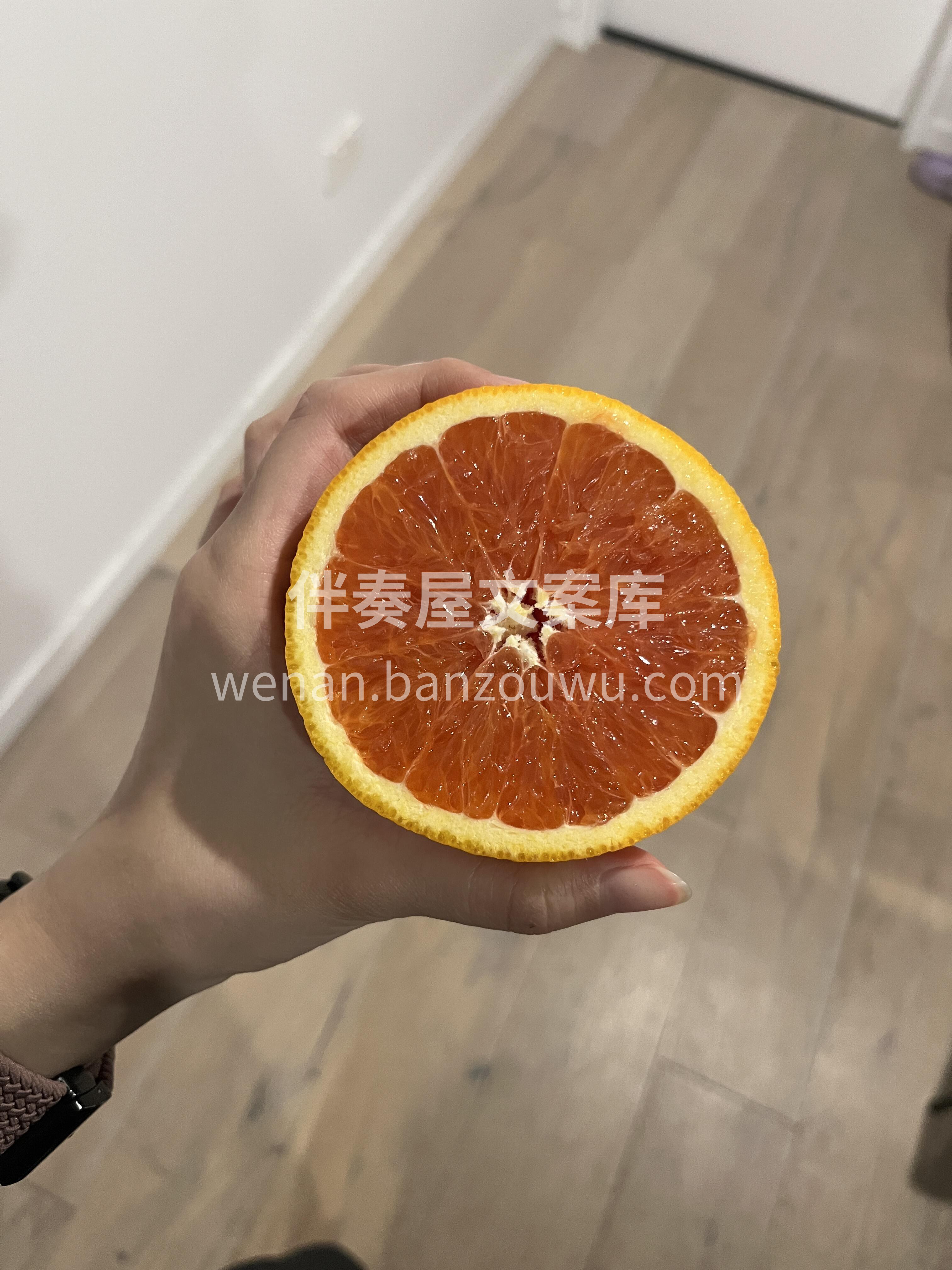 一定要尝尝这颗🌹玫瑰般的血橙🧡 历经大洋 配图1