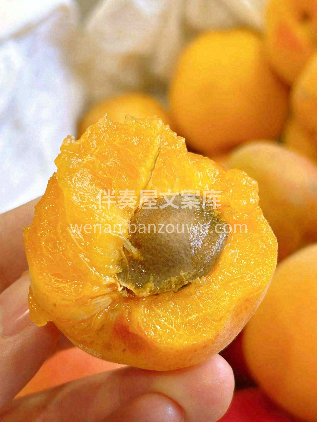 💗胭脂红杏味道好，长得更讨人喜爱😊 表皮 配图3