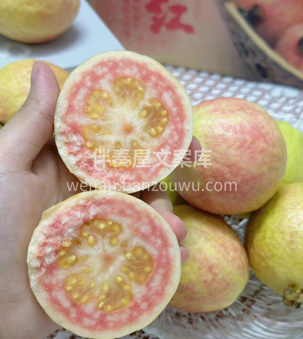 胭脂红芭乐香迷糊了😍软软糯糯的胭脂红芭乐 配图1