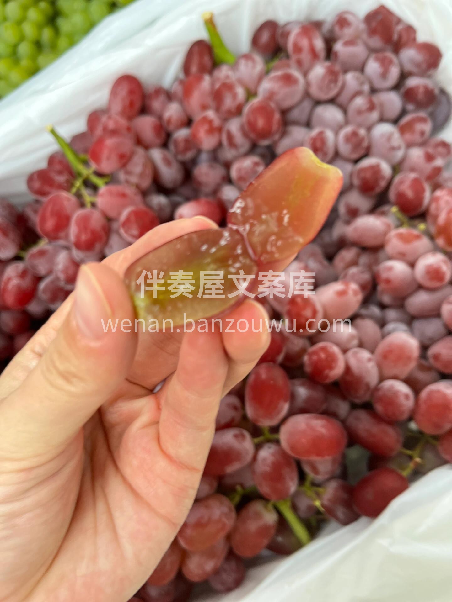 无籽红提🍇 满满夏天的颜色和香气❗❗ 红 配图1