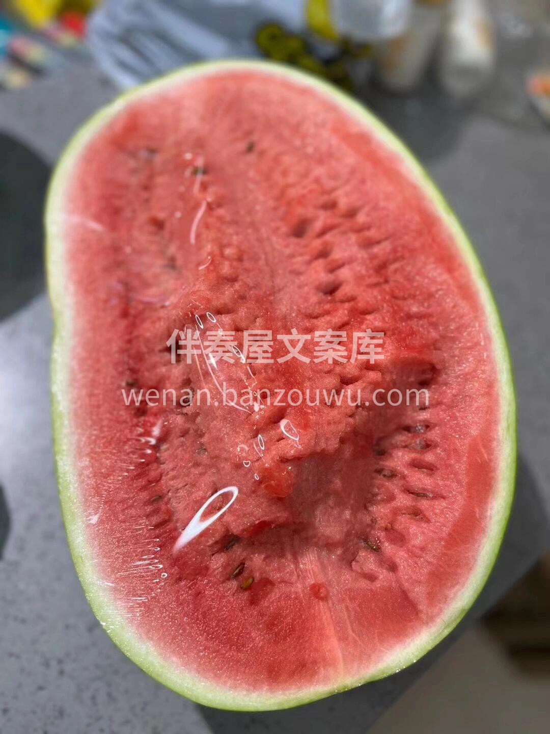 炎炎夏日 一定要吃口🍉宁夏硒砂瓜 石头缝 配图1
