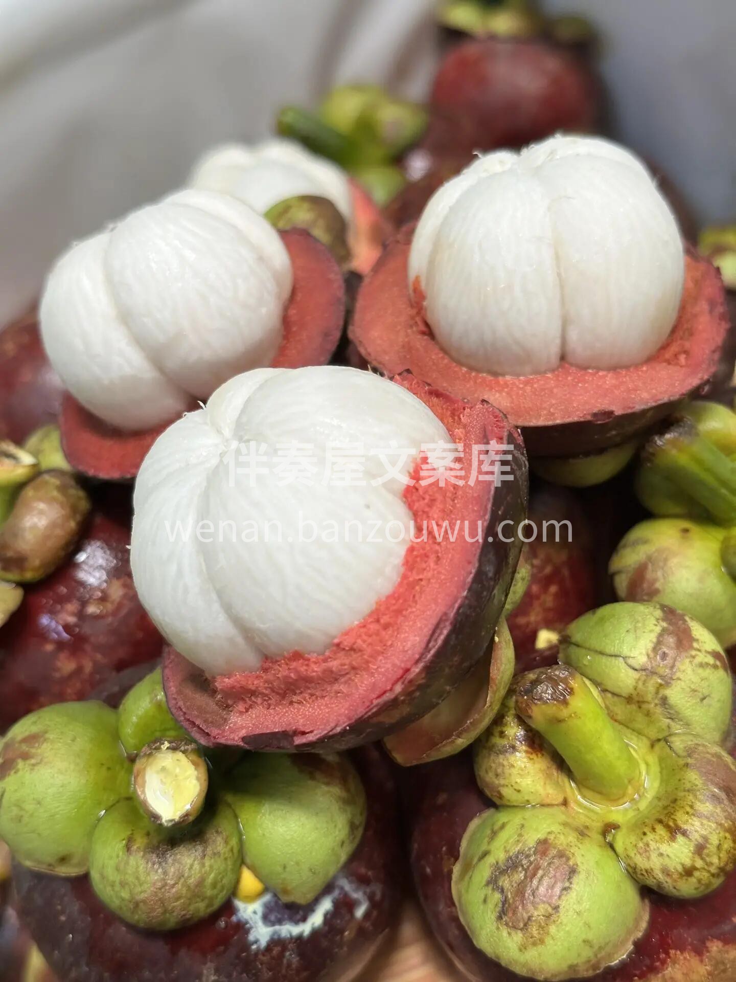 泰国山竹👏 个个白胖子，颗颗棉花瓣✨白嫩 配图1