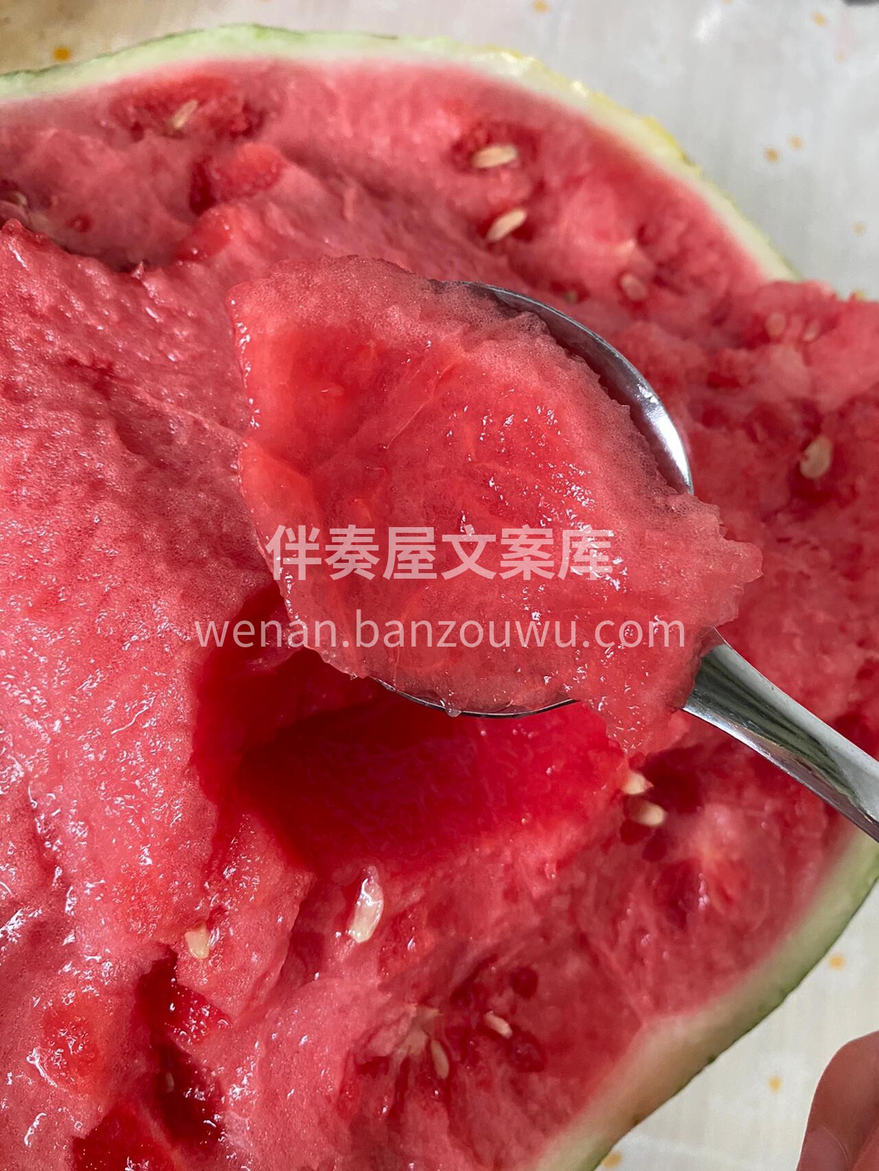 🍉麒麟西瓜=夏天的快乐密码！ 果瓤细腻汁 配图2