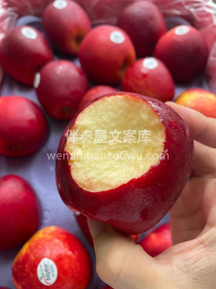 新西兰红玫瑰苹果🍎夏天到了💚新西兰，人们 配图1