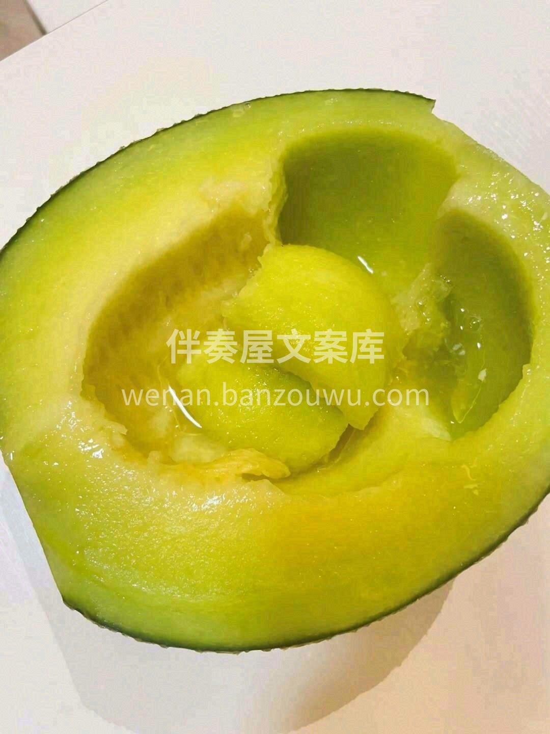 网纹瓜舌尖蜜瓜「网纹瓜」🍈 纹路清晰 ✌ 配图1