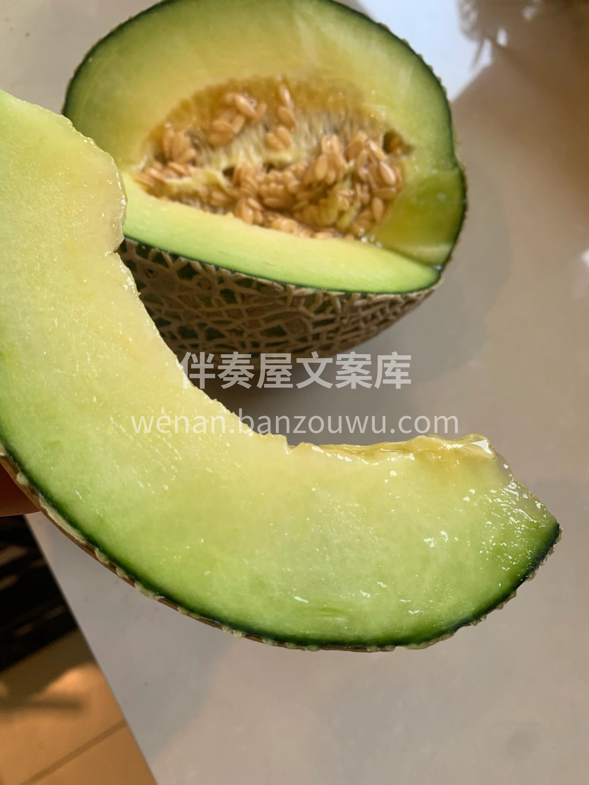 💅掐指一算，今天你缺一颗网纹瓜 香甜绵软 配图1