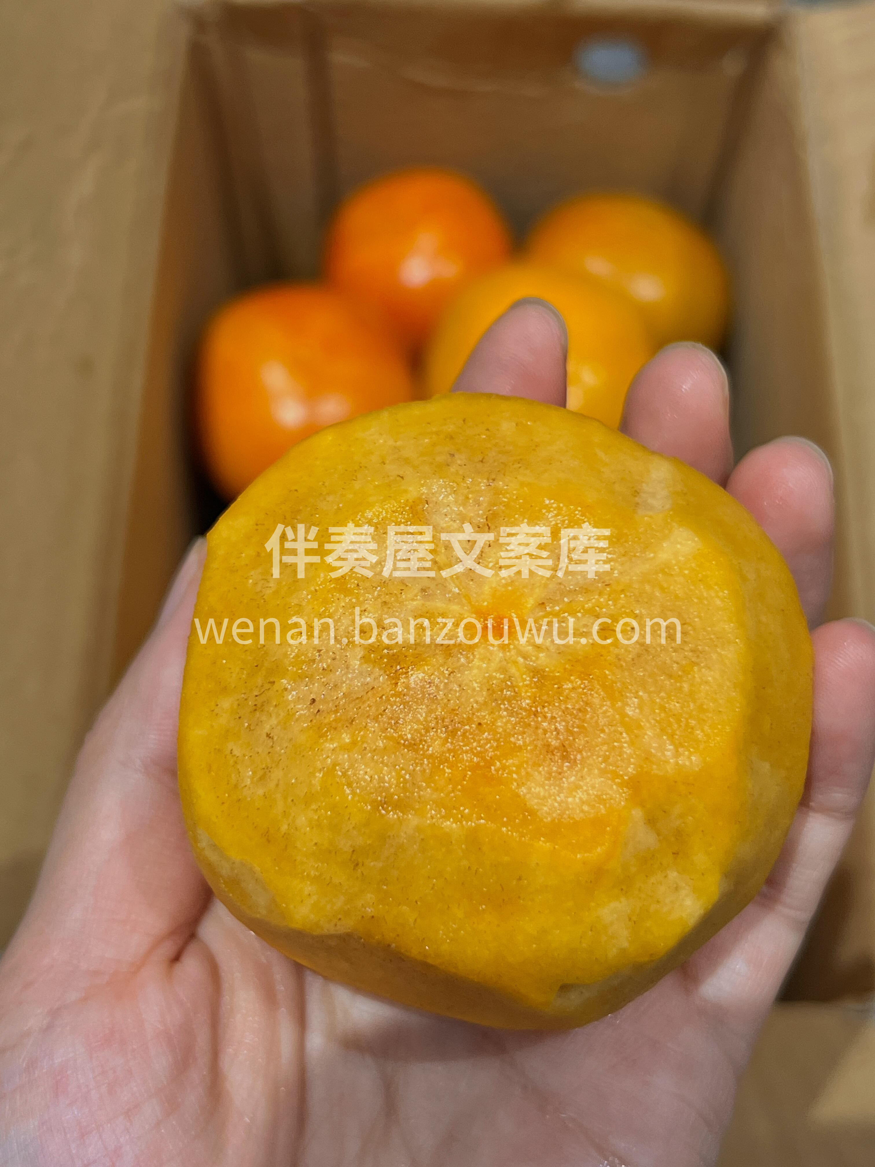 🧡『巧克力脆柿』 🍅柿子界的“压轴爆款” 配图1