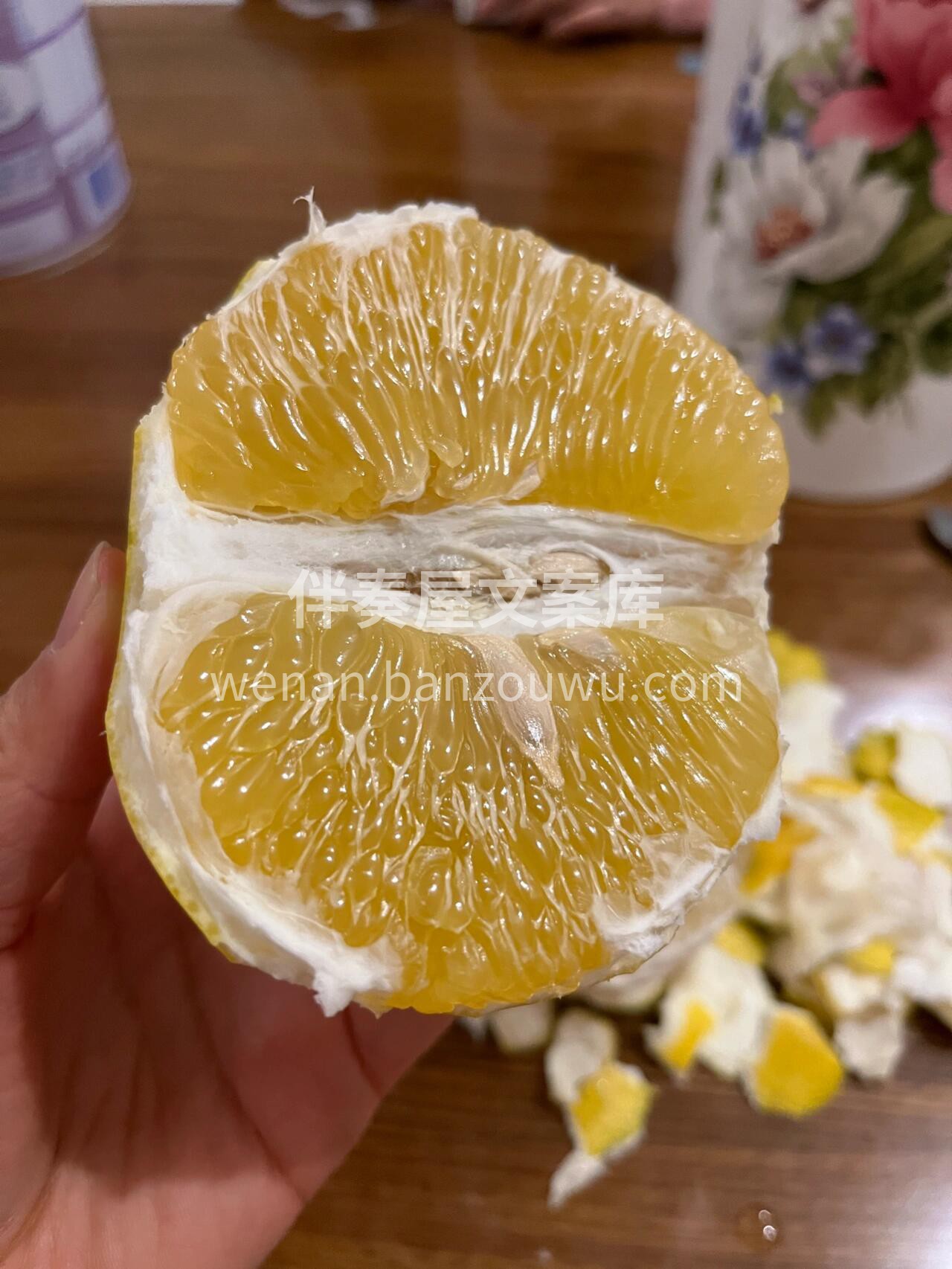 🍊葡萄柚可以说是柚子中的王者👑 维C每百 配图1
