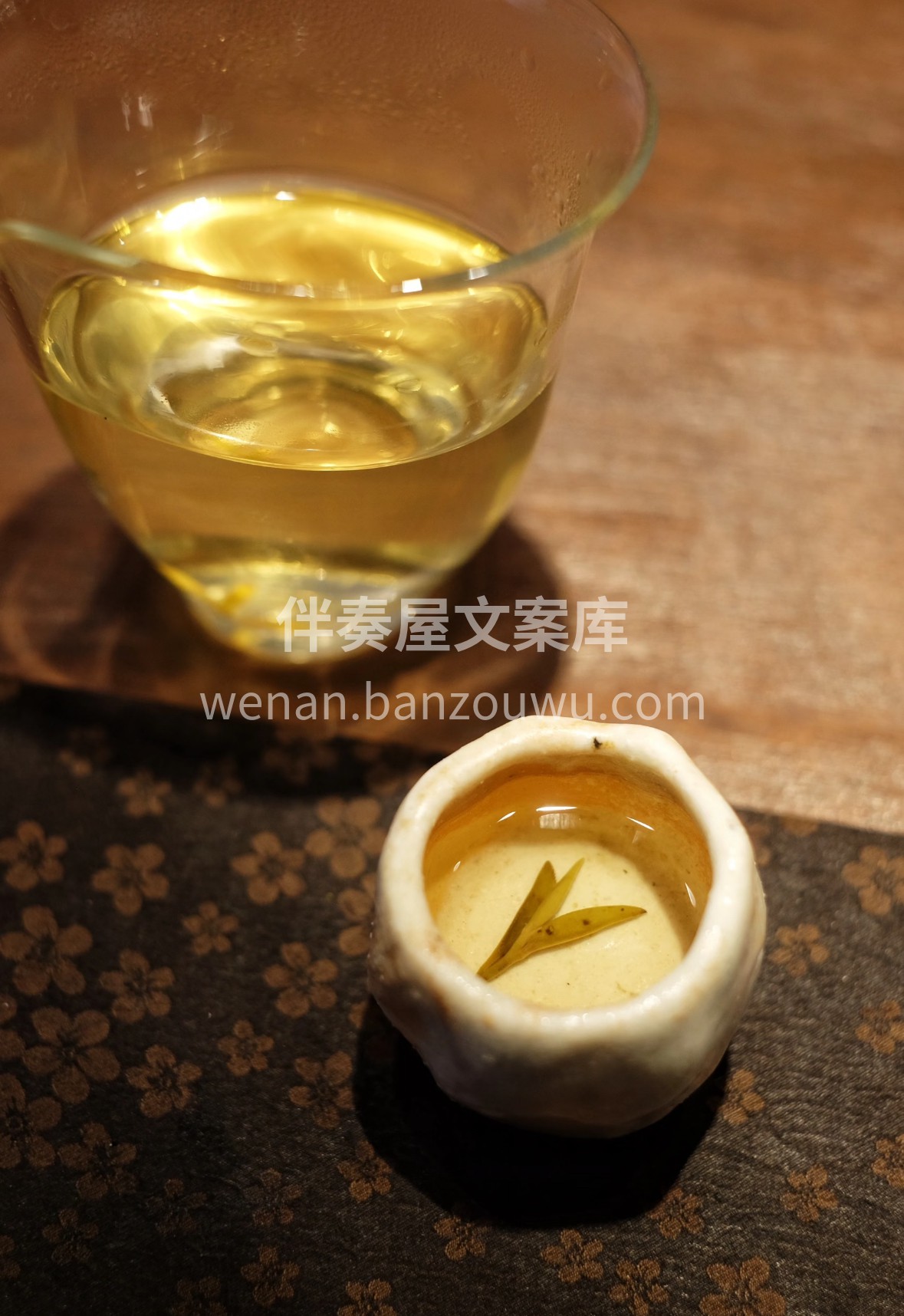 蒙顶黄芽新沏，看叶芽在水中缓缓起舞。汤色 配图3