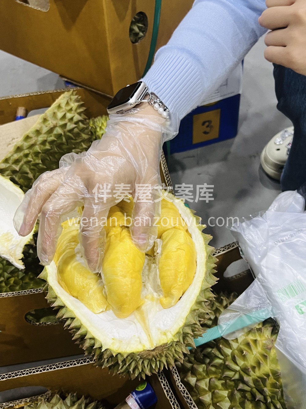 救命！挖到榴莲界的 “暗黑甜心”🍭家人们 配图1