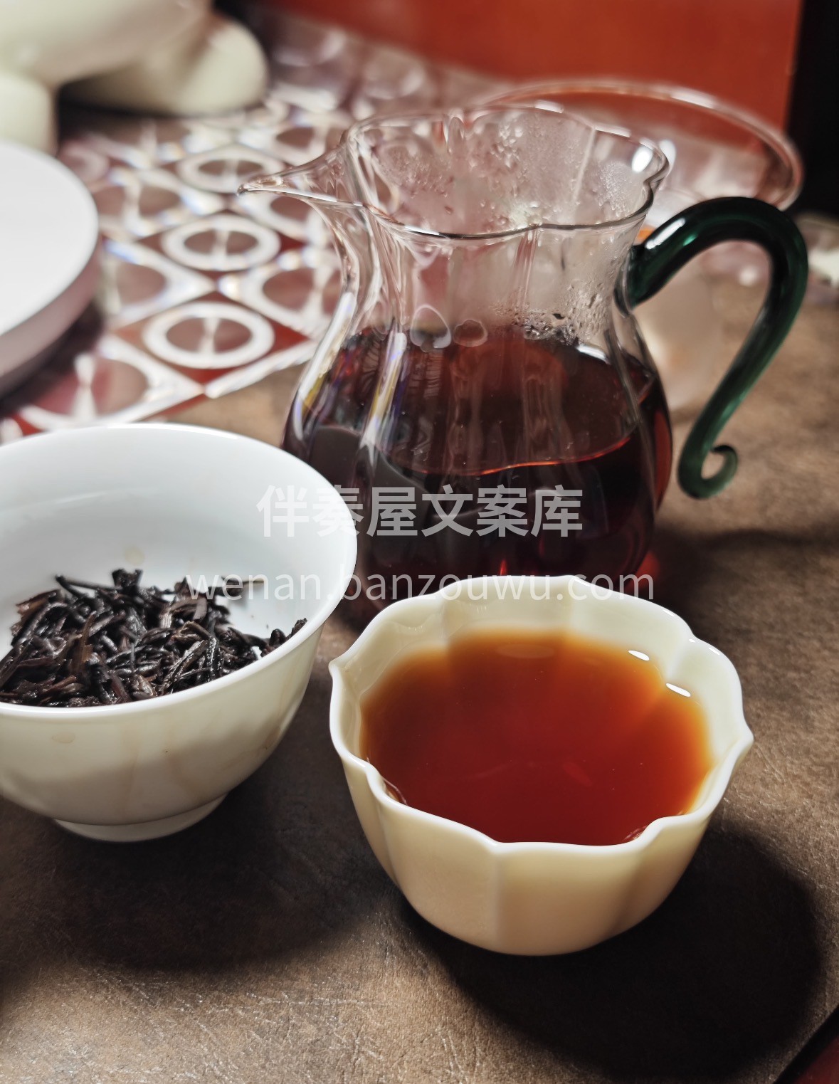 梧州原产六堡茶，醇厚回甘藏岁月香。健脾祛 配图2