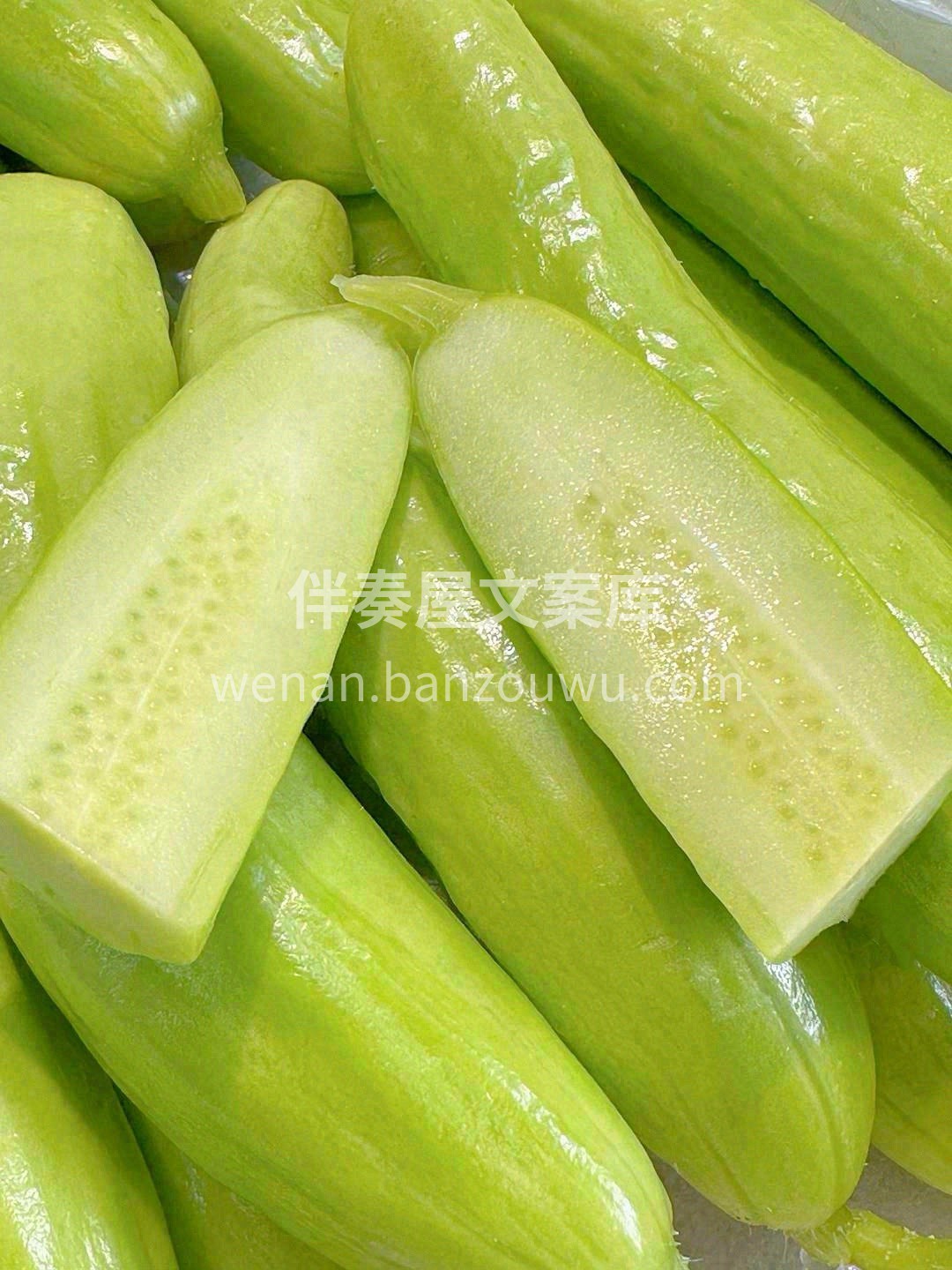 奶油小黄瓜🥒 通体如玉，鲜嫩碧绿，看起来 配图2