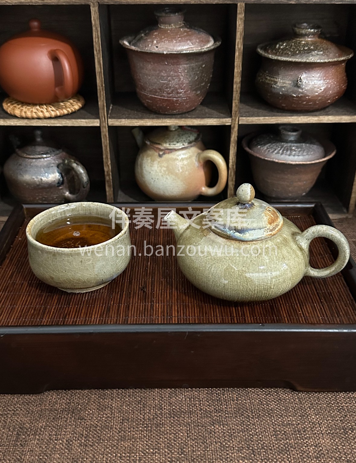 🌿 白沙溪黑茶，自然与时光的馈赠。历经岁 配图2