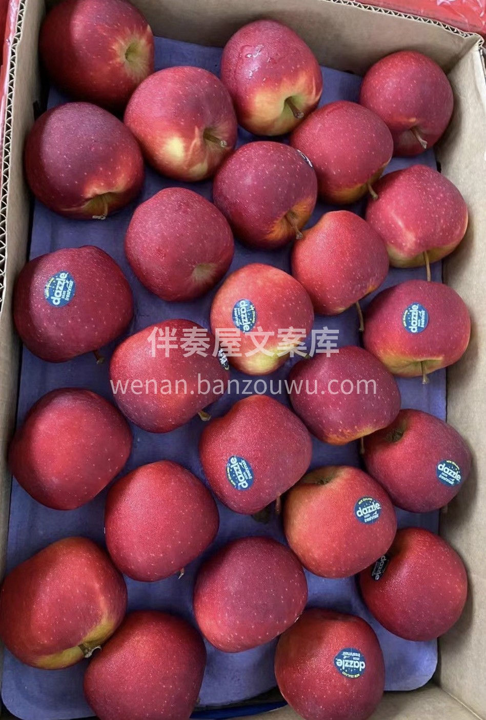 【新西兰丹烁苹果🍎】 颜色红润🥰，口感超 配图1