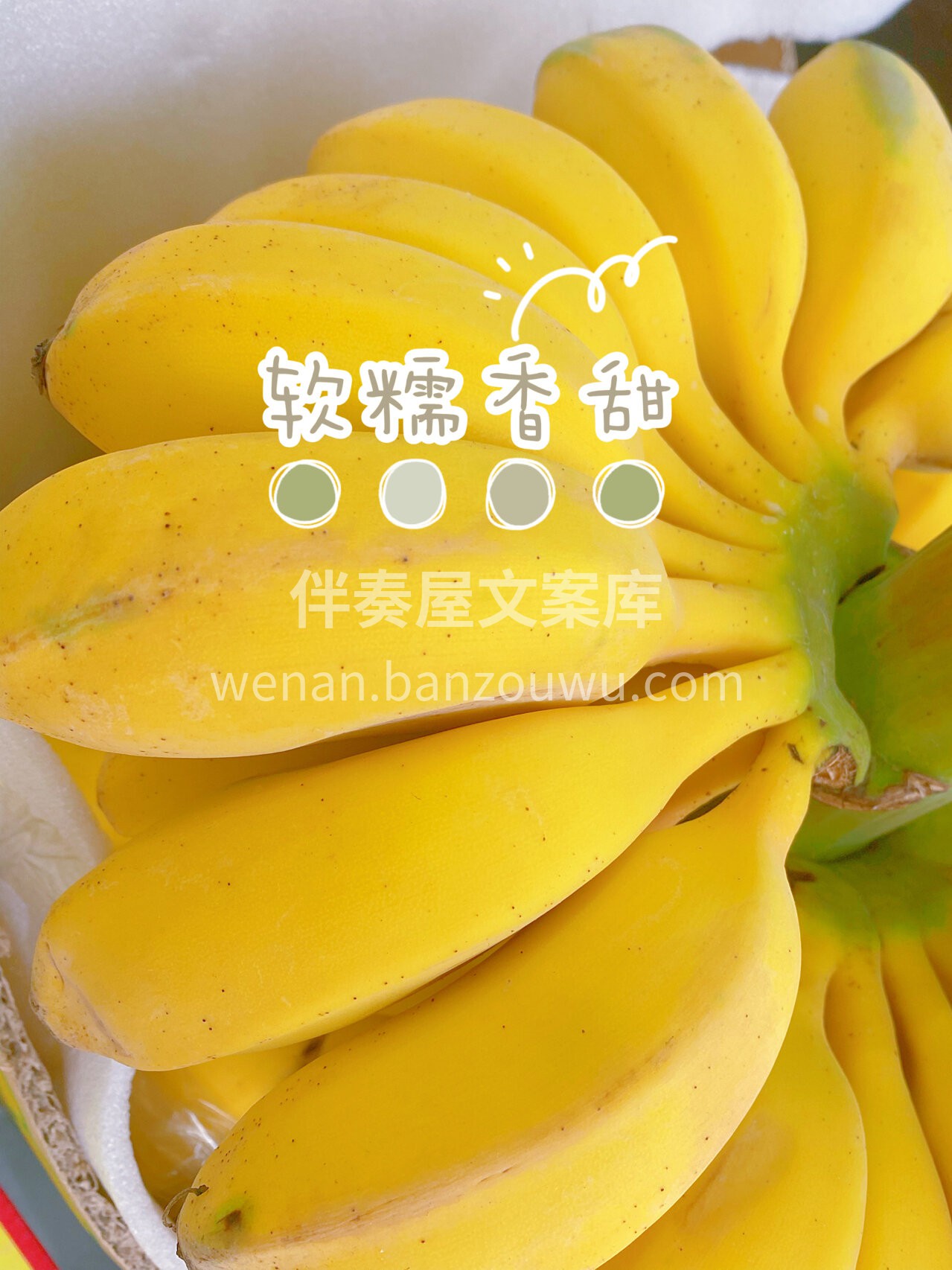 ☘️苹果蕉?胖嘟嘟 软萌萌！ 吃起来带苹 配图2