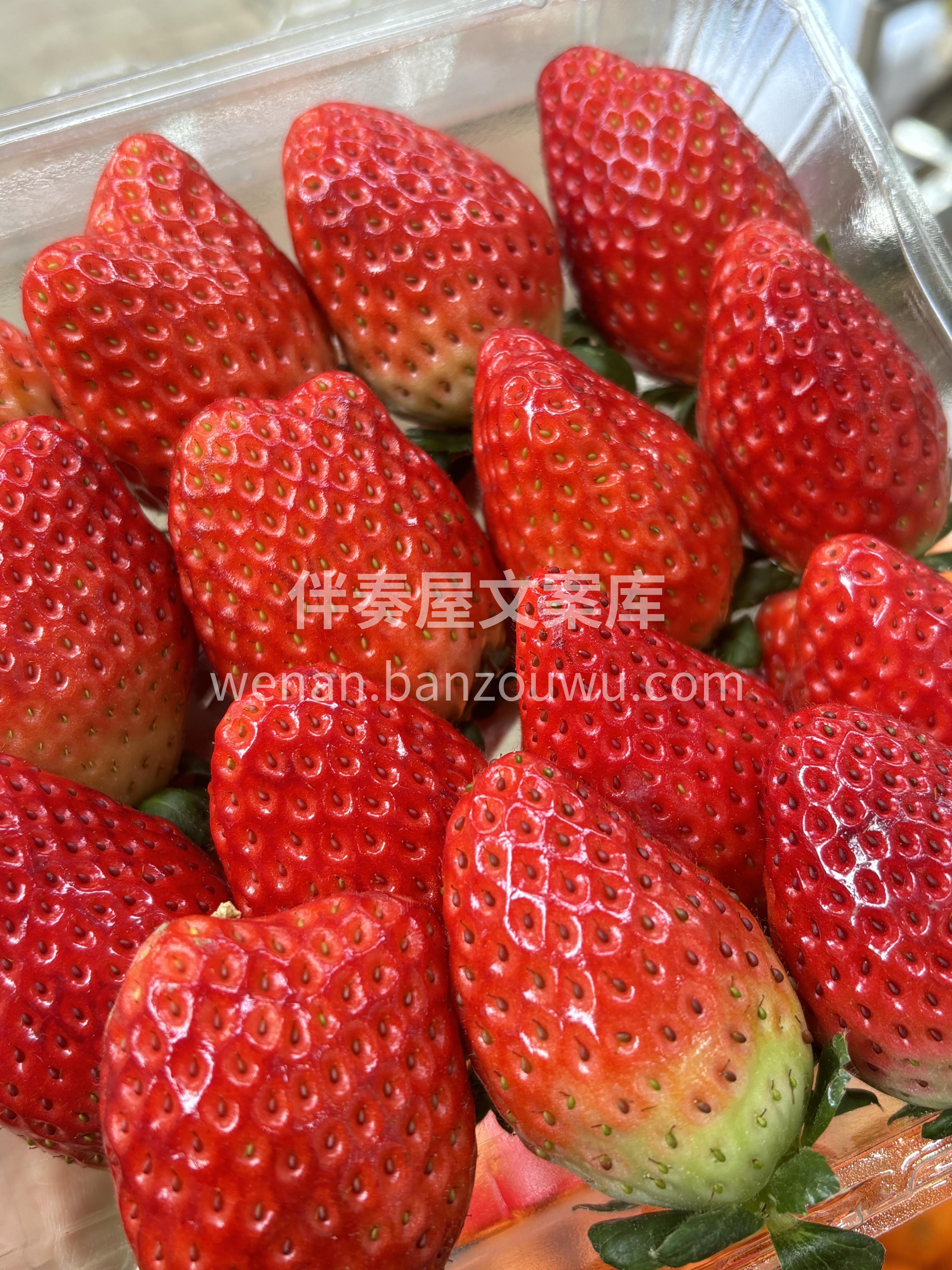 🍓草莓新鲜到货！ 红彤彤的颜色看着就叫人 配图1
