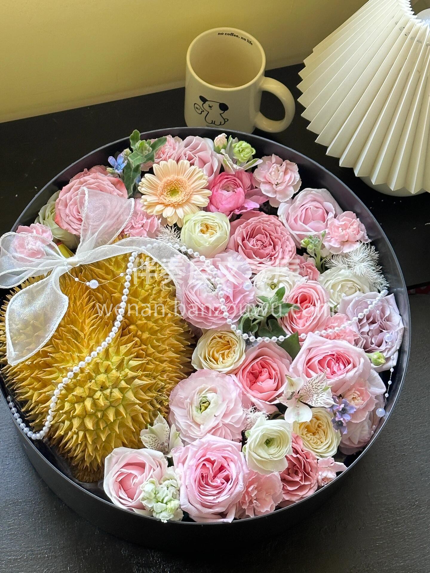 榴莲鲜花礼盒🎁 榴莲爱好者的最爱 特别的 配图2