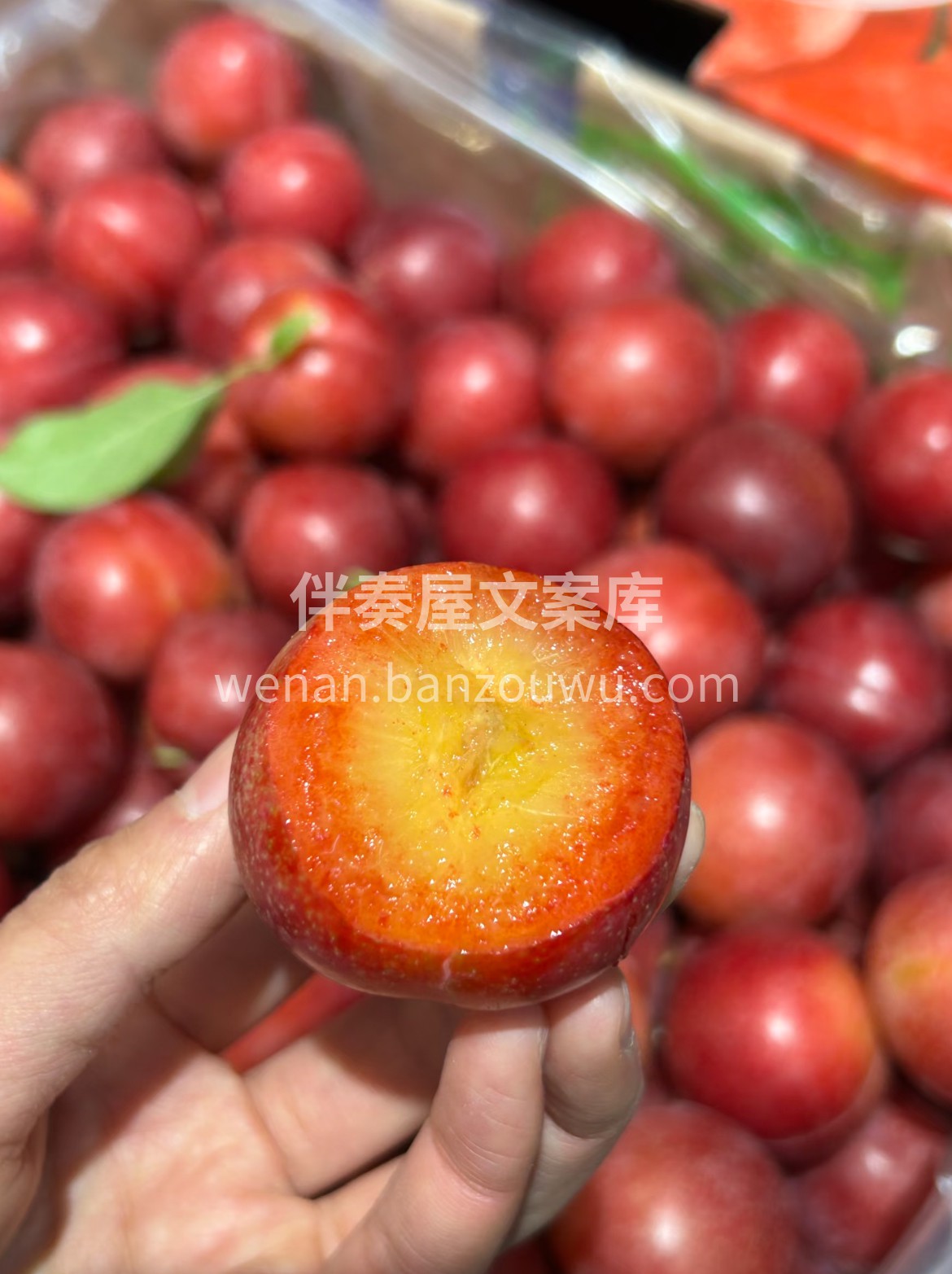 💕樱桃李来咯🍒 粉嫩嫩的表皮上，泛着透亮 配图1