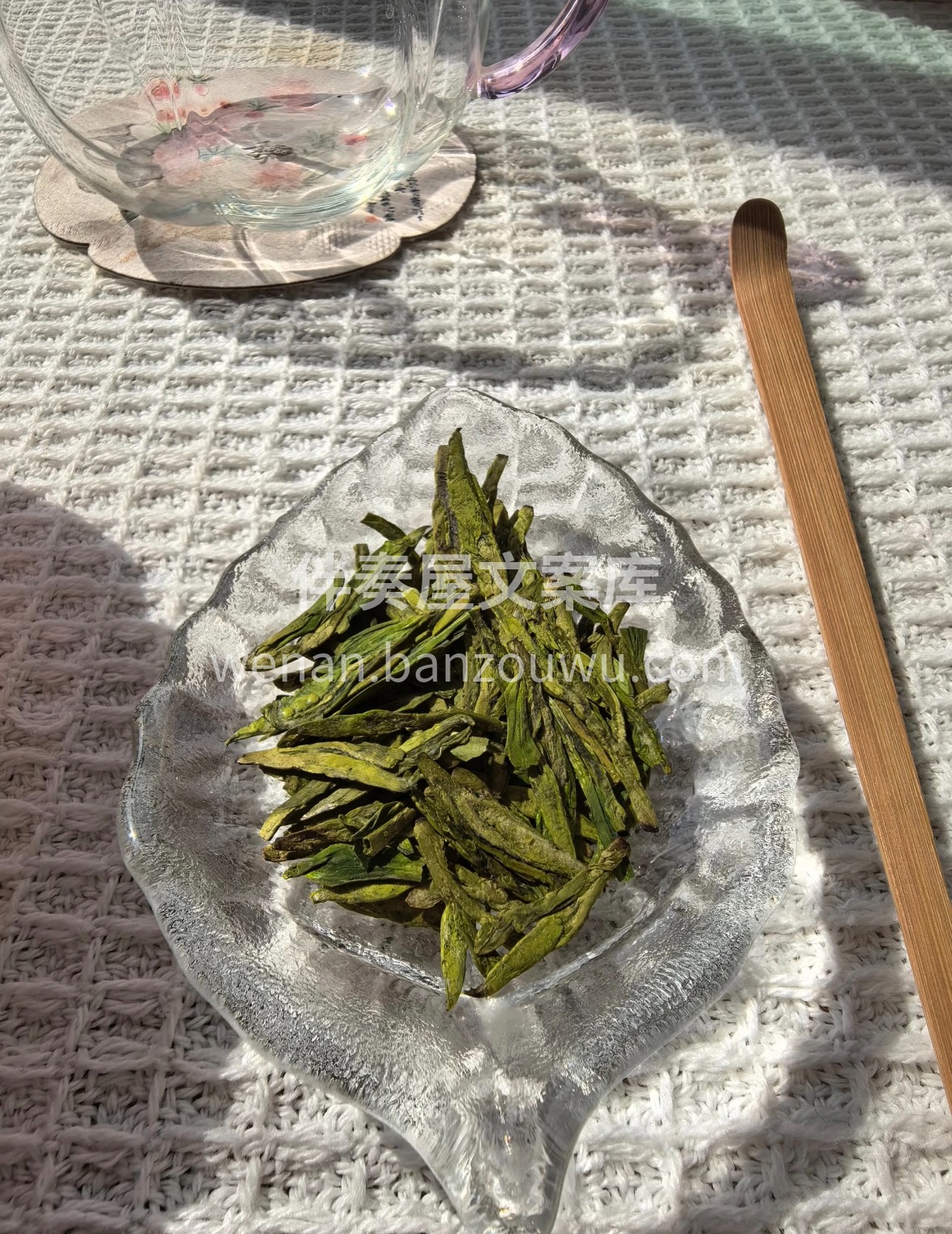 明前西湖龙井 一芽一叶沐钱塘春露，砂绿润 配图1