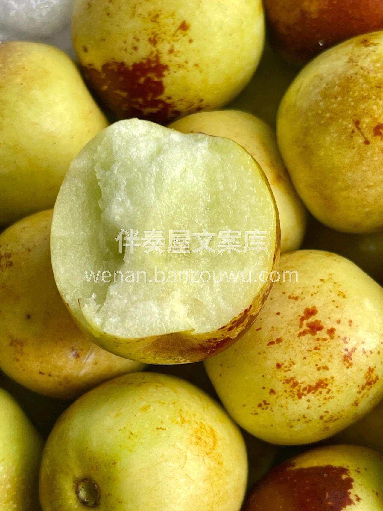 💛火星冬枣黄色表皮上搭配赤红点缀✨皮薄， 配图3