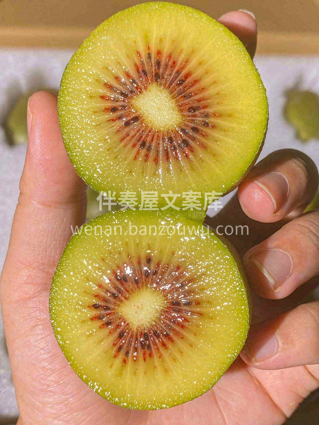 🥝红心猕猴桃，又甜又润维C满满✨，一口就 配图3