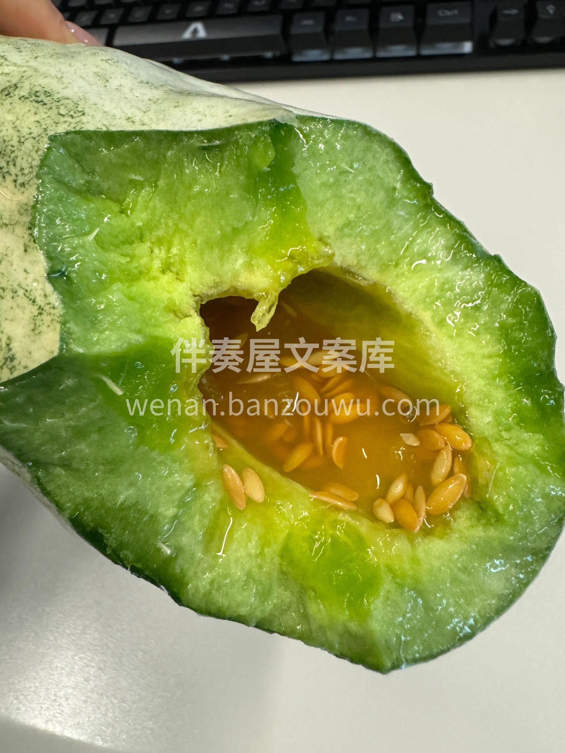 🍈羊角蜜瓜！✨ 春天的第一口甜🌸 羊角蜜 配图2