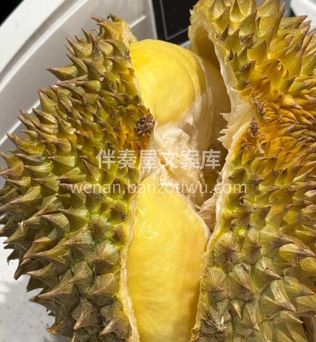 泰国🇹🇭金枕榴莲‼️ 个个饱满💯皮薄 核 配图3