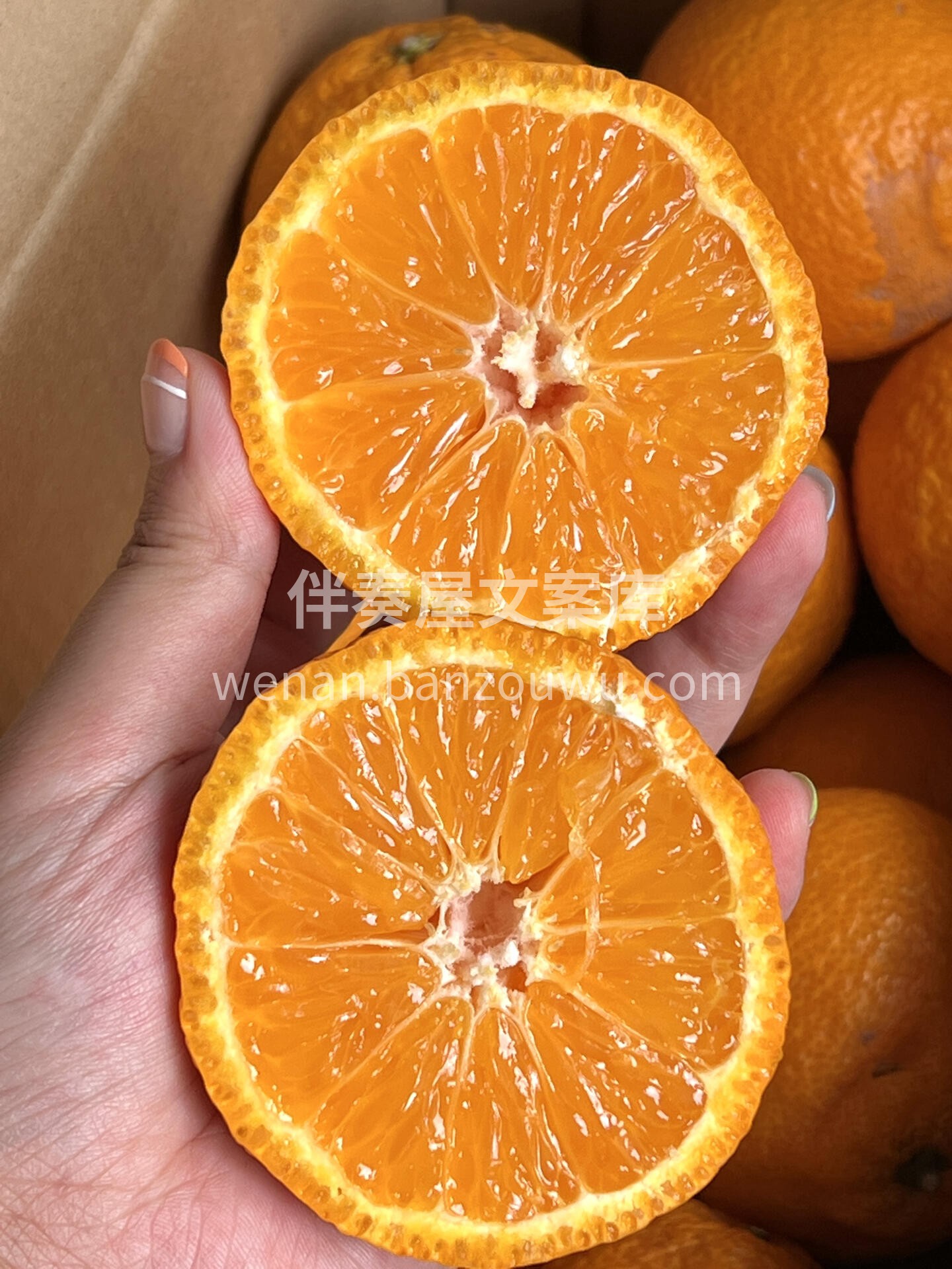 🍊高糖分，低热量💯 果皮易剥，果肉多汁💦 配图2