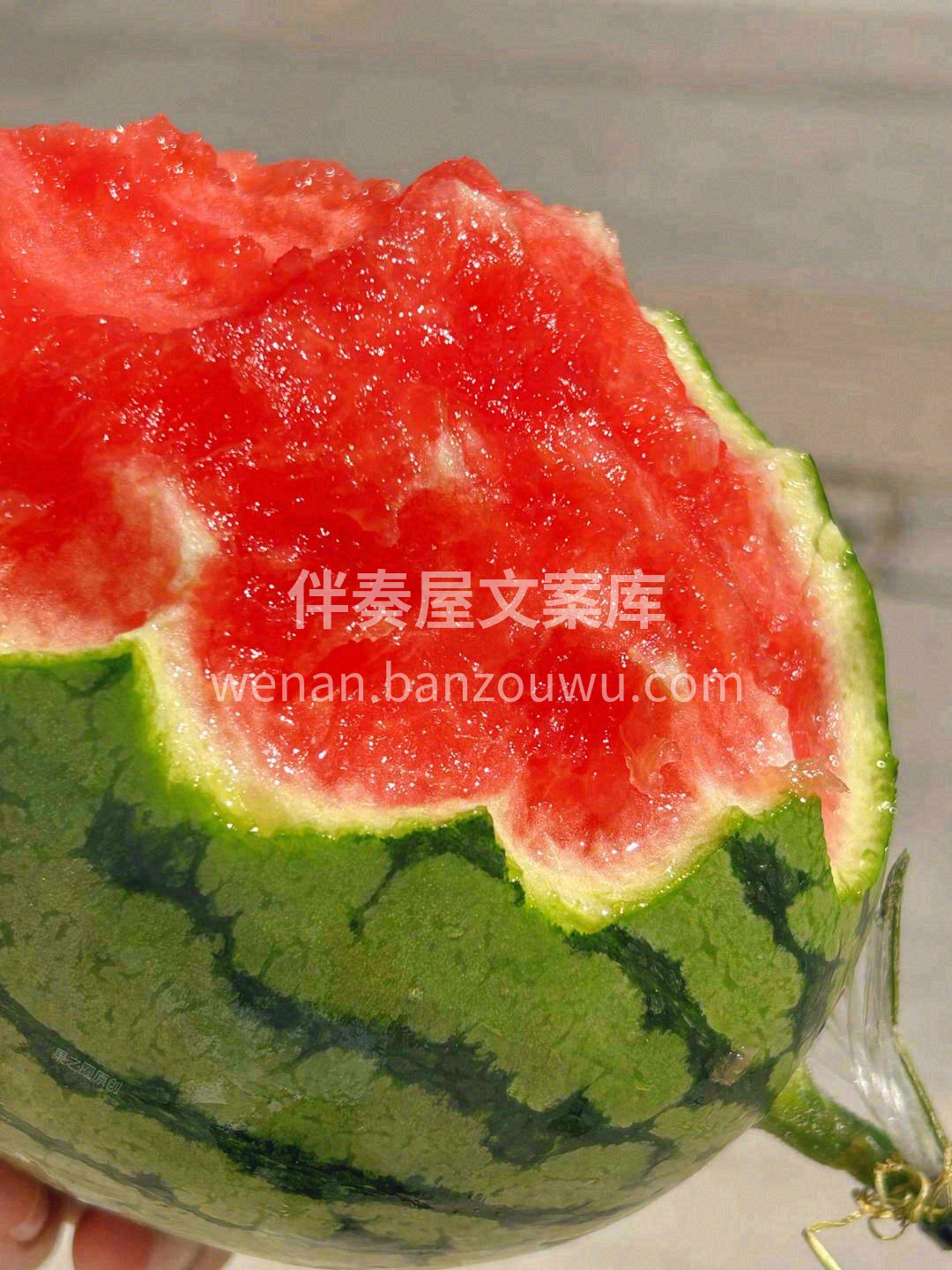 生命里总有那么几个人，光坐在一块吃瓜🍉， 配图2