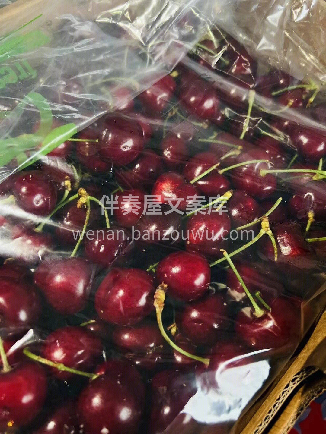 🌿新鲜空运✈的车厘子，光亮诱人🍒，果柄碧 配图3