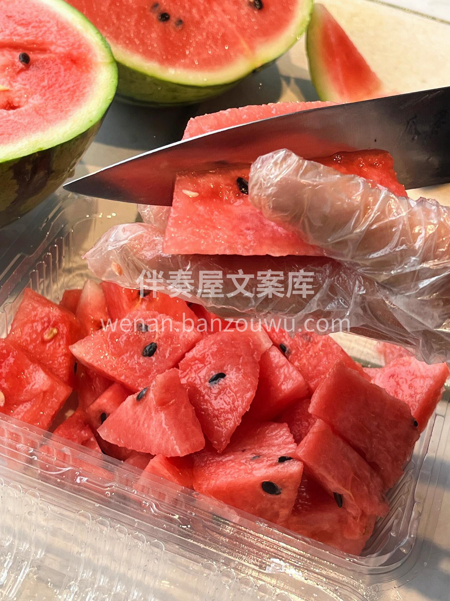 ☀晴朗周末🍉西瓜吃起来 💥脆❗爽❗甜❗爆 配图1