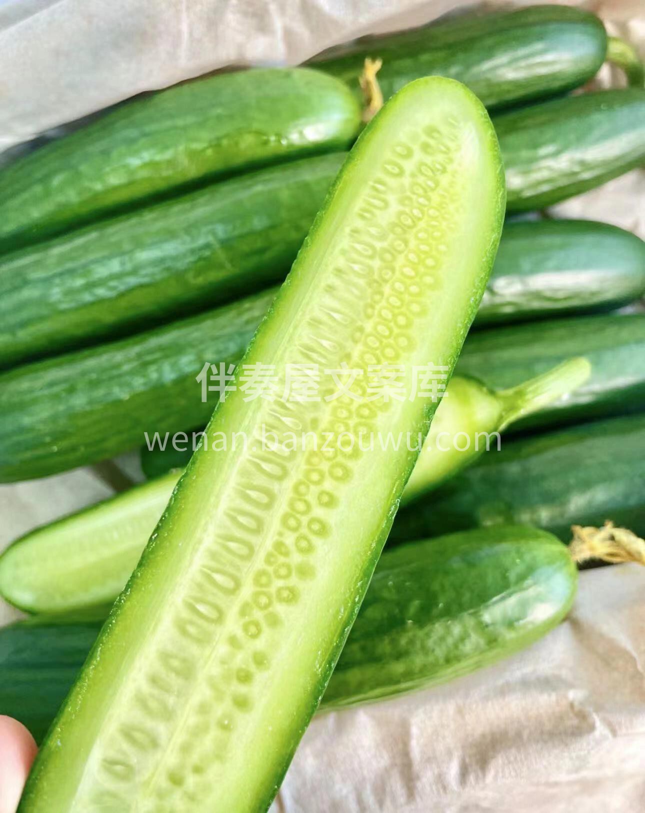 👉清凉利口，香甜解腻的水果黄瓜🥒 跟菜黄 配图1