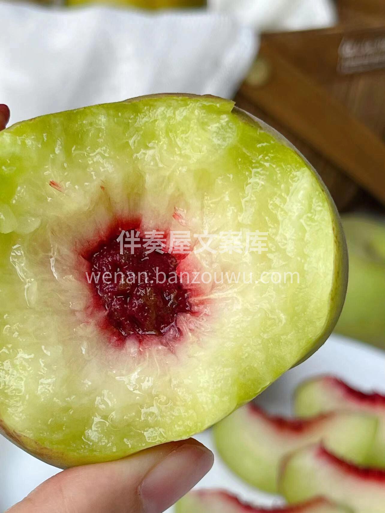 这个季节最爱的水果🍑没有之一👍 『脆蜜青 配图1