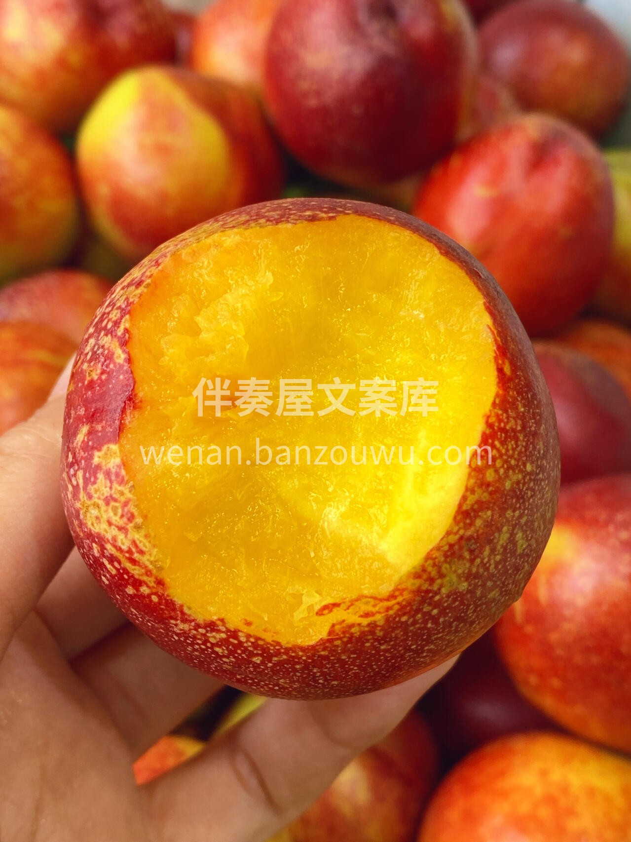 💚麻脸油桃🍑太有桃子味啦😍越丑越甜的桃子 配图1