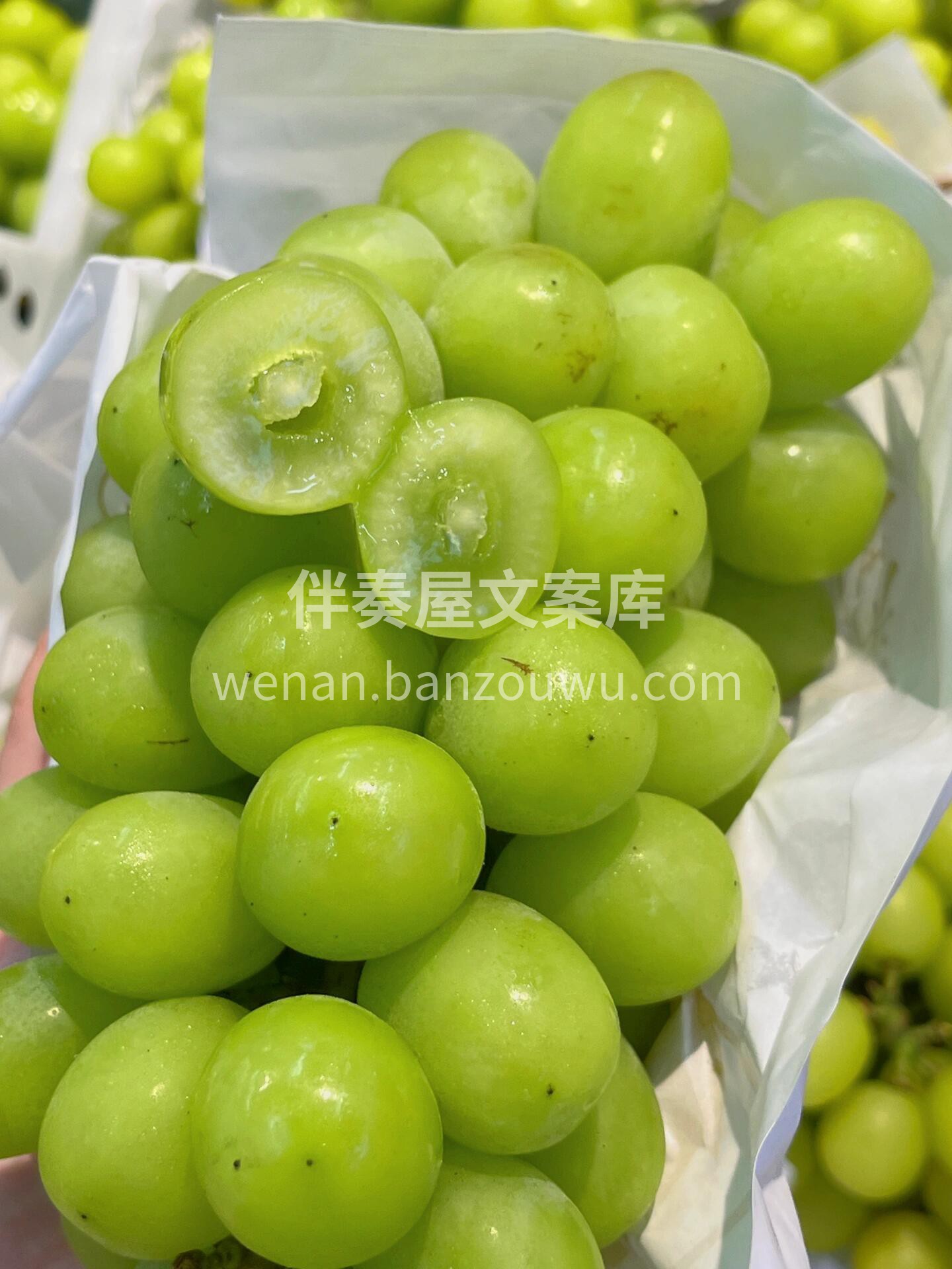 绿油油的夏天💚甜蜜蜜的晴王 不腻甜，不高 配图1
