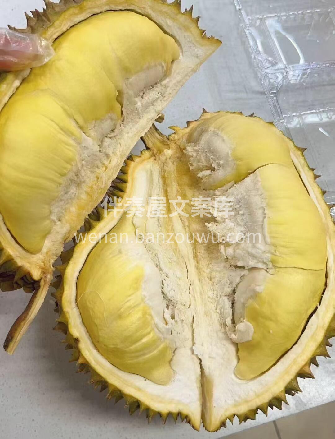 泰国🇹🇭金枕榴莲‼️ 个个饱满💯皮薄 核 配图2